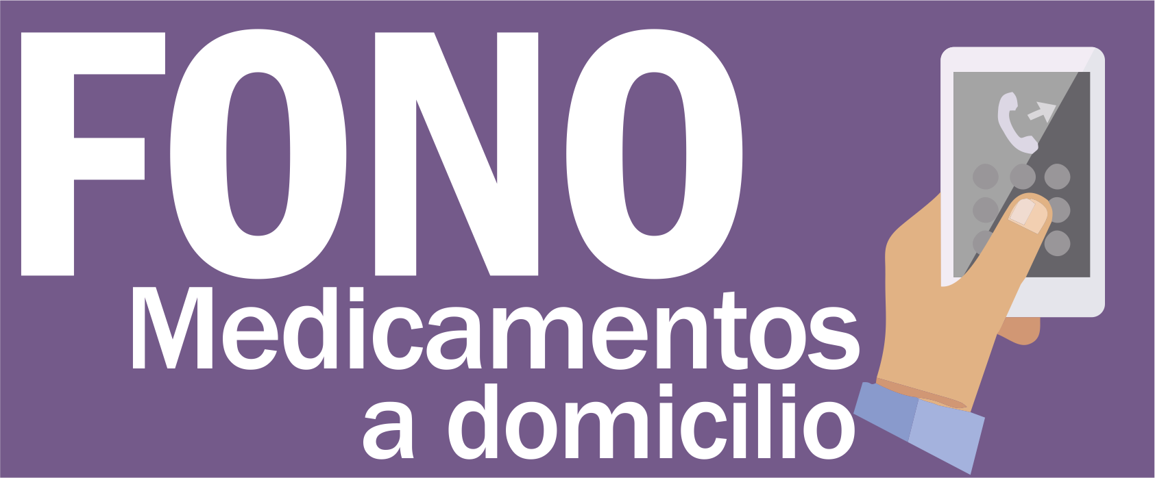 MEDICAMENTOS A DOMICILIO: INSCRÍBETE Y RECIBE EN LA PUERTA DE TU HOGAR