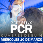 ¡OPERATIVO PCR EN CUMBRES DE BUIN!