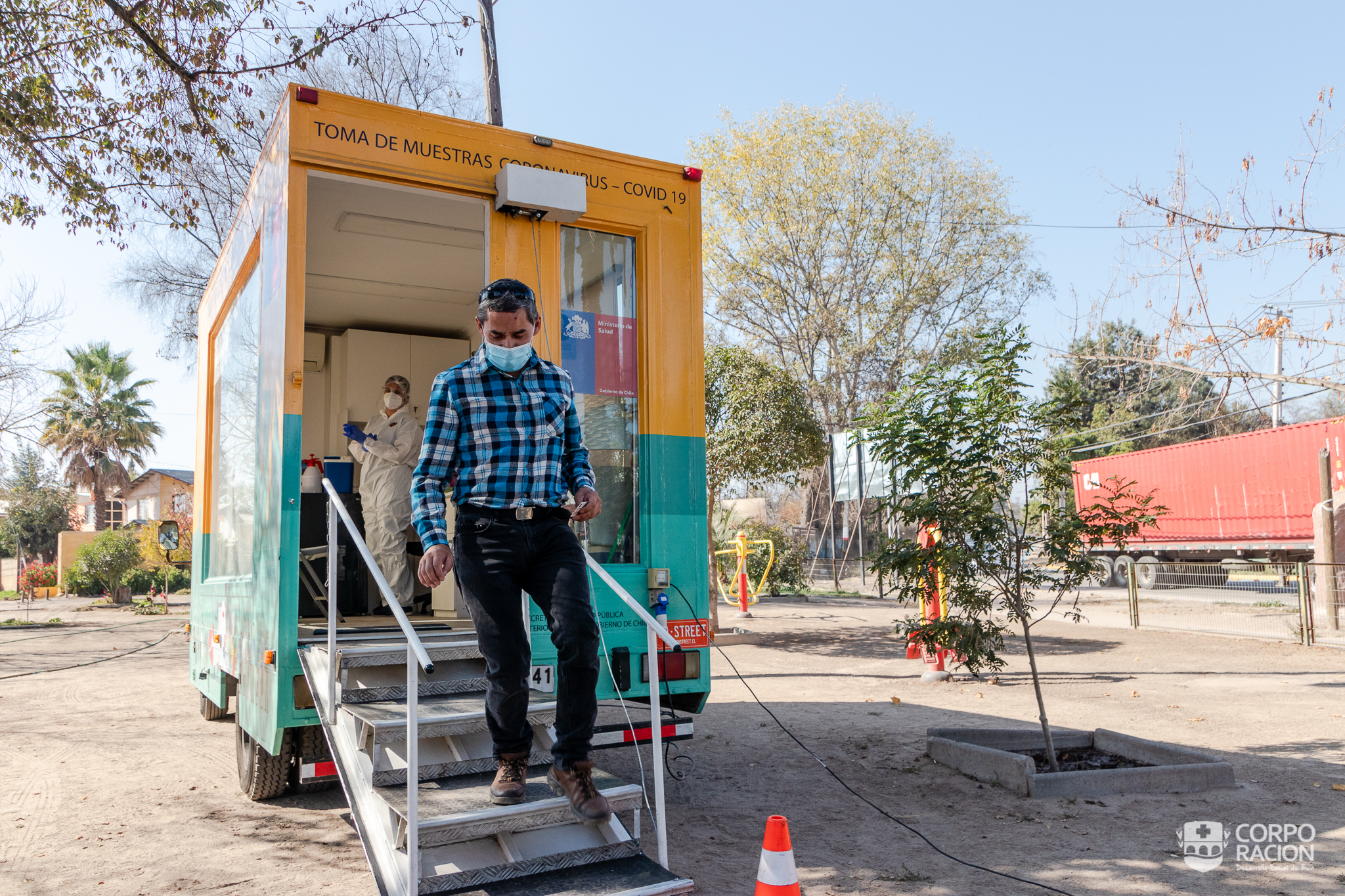 187 PERSONAS PUDIERON REALIZARSE EXAMEN PCR EN OPERATIVOS EN TERRENO