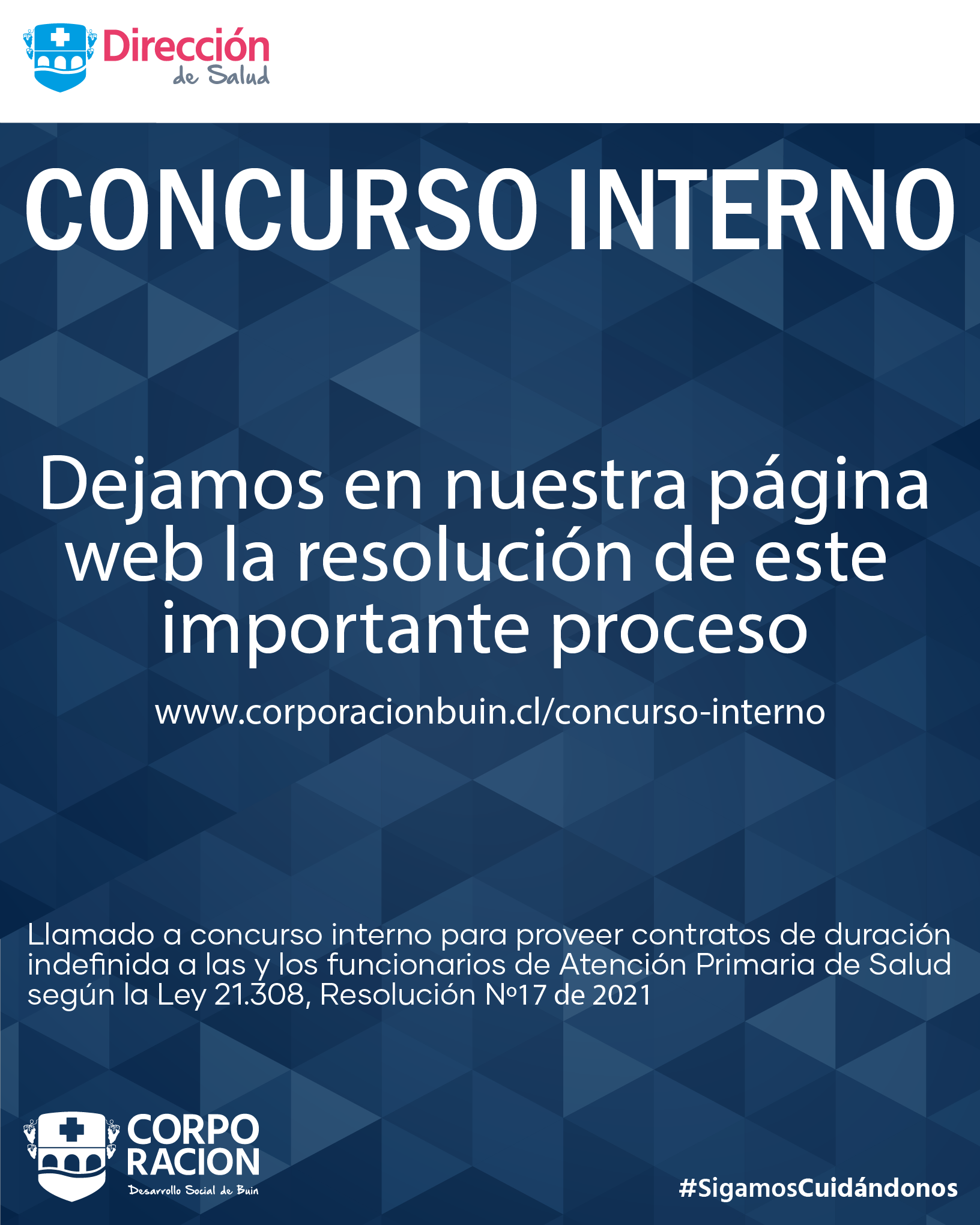 CONCURSO INTERNO SALUD 2021