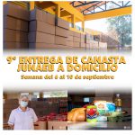 9NA ENTREGA DE CANASTAS DE ALIMENTOS JUNAEB