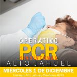 OPERATIVOS PCR: SEMANA DEL 29 DE NOVIEMBRE