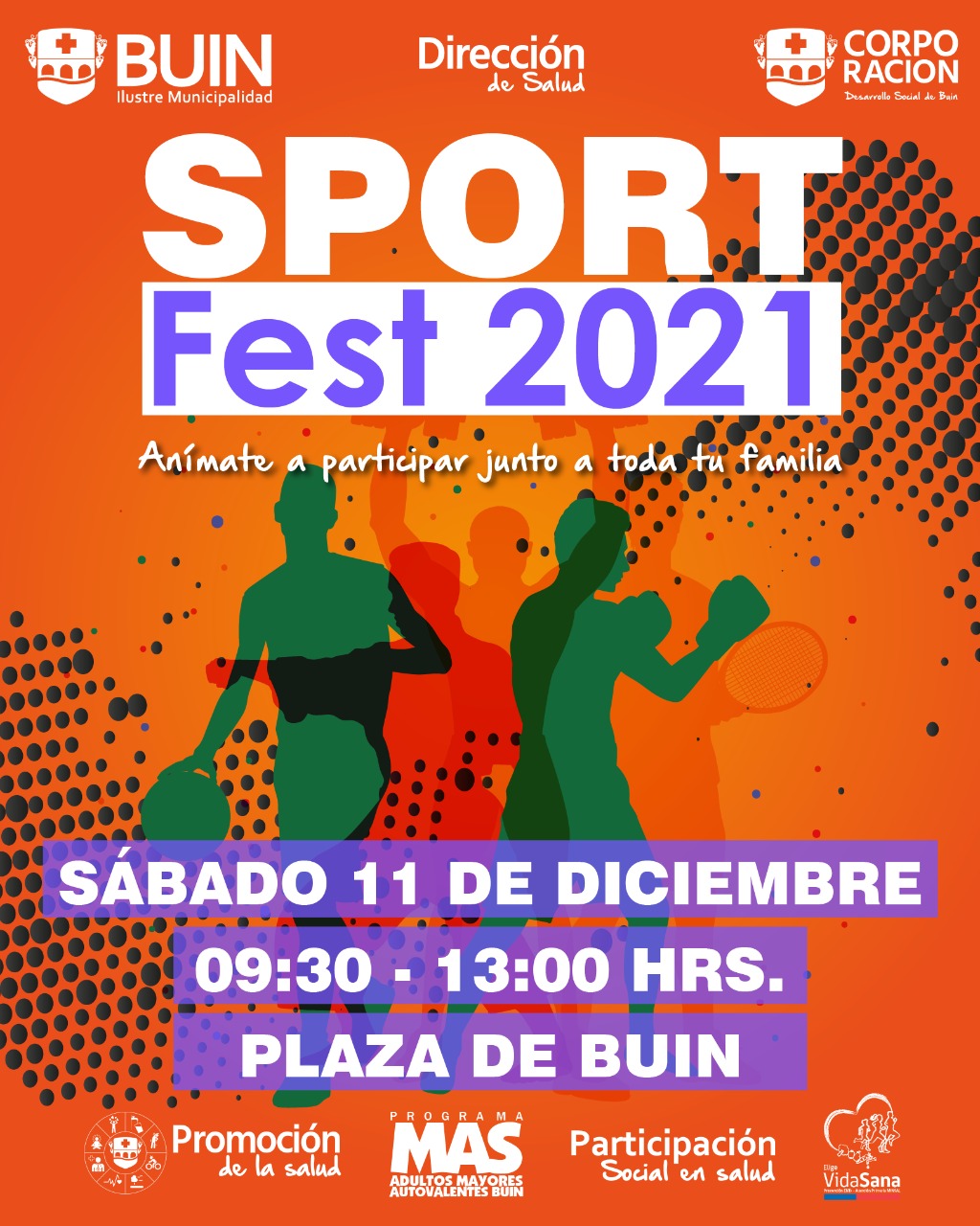 ¡SÁBADO DEPORTIVO EN BUIN!